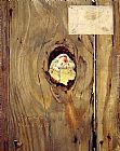 Norman Rockwell Canvas Paintings - The Peephole